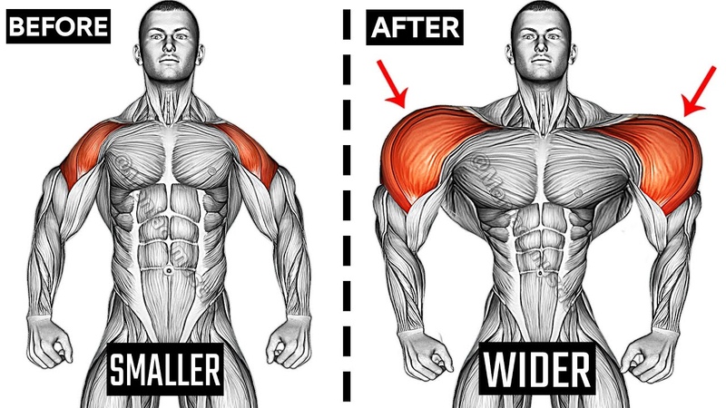Best Shoulder Workout, Front Delt Side Delts Rear Delt, Maniac