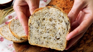 ЗЛАКОВЫЙ ДОМАШНИЙ ХЛЕБ НА ПШЕНИЧНОЙ ЗАКВАСКЕ//CEREAL HOMEMADE BREAD WITH WHEAT STARTER