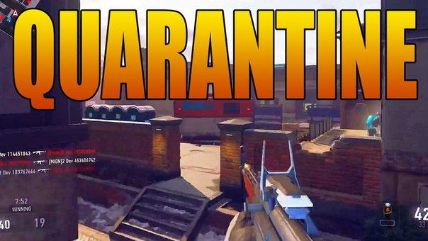 Advanced Warfare QUARANTINE Map Gameplay ( Reckoning Multiplayer DLC Pack,