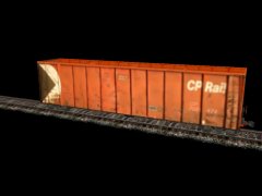 Woodchip Canadian Pacific 700474 ant