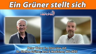 Ein Grner stellt sich