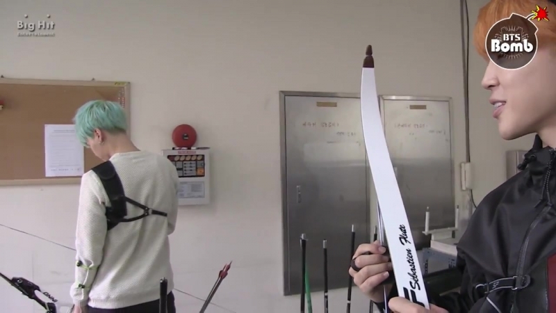 BANGTAN BOMB Became an archer SUGA JIMINs new challenge for
