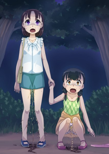 Outdoor anime compilation watching