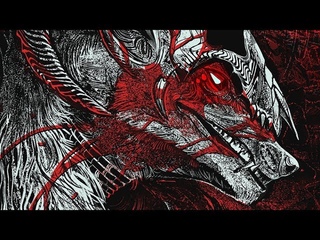 Shaman wolf - Digital painting Adobe Photoshop tutorial