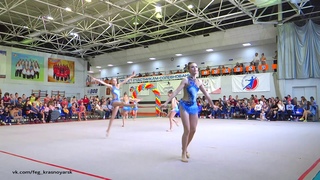 Созвездие Орион 12-14 Первенство СФО по Эстетической гимнастике