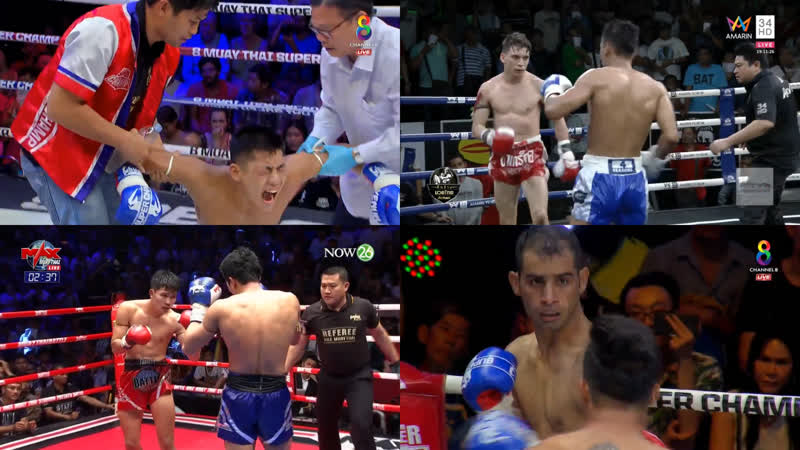 Калейдоскоп насилия: лучшие финиши уикенда. Max Muay Thai, Kiat Pet