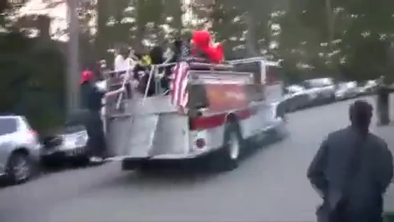 На день рождении сына