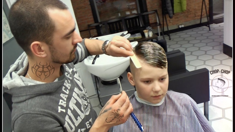 Барбершоп Моя новая стрижка Chop Chop Barbershop Vlog,