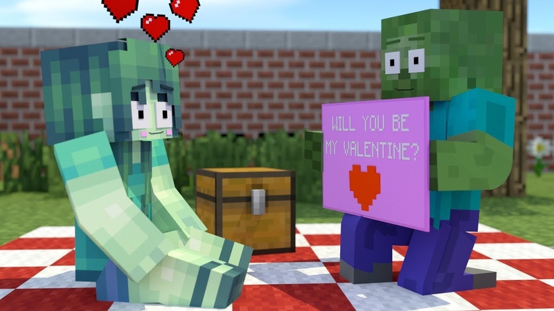 Monster School : Valentines Day Minecraft