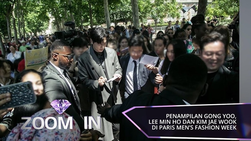 Penampilan Gong Yoo, Lee Min ho dan Kim Jae wook di Paris Men s Fashion Week, ZOOM