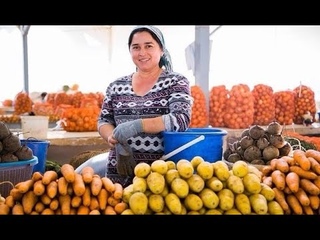 УЗБЕКИСТАН. Только узбекские рынки способны так удивлять . Вкусный Узбекистан / РынокЧорсу