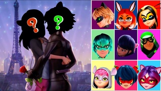 Wrong Love puzzle|Miraculous Ladybug|Marinette Chat Noir Wedding|Marichat Wrong Heads
