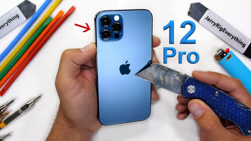 i Phone 12 Pro Durability Test Is Ceramic Shield