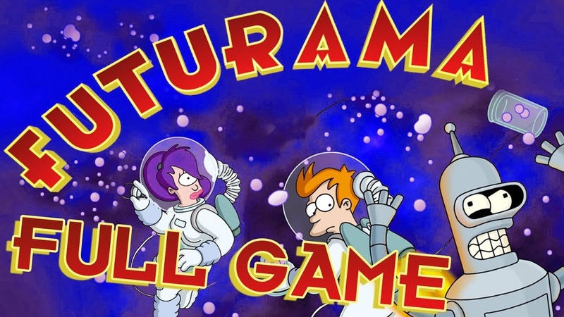 Futurama FULL GAME Walkthrough Longplay ( PS2,