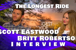 Scott Eastwood and Britt Robertson Interview:The Longest Ride