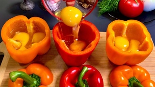 Gefllte Paprika im Ofen! Unvergesslicher Geschmack und einfaches hausgemachtes Rezept!