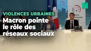 Aprs les violences, Macron demande  TikTok et Snapchat de collaborer avec les autorits