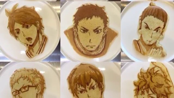 Japanese Anime Pancakeart 2015, 12, 1 パンケーキアート集