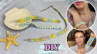 Браслет из бисера Колосок, Косичка пошаговая инструкция  DIY handmade