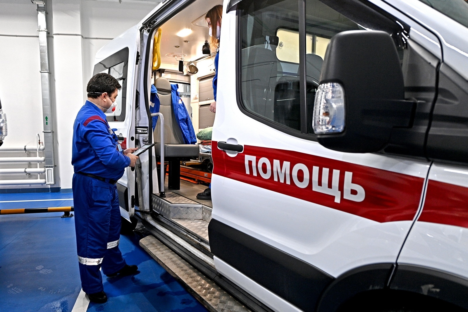 В Новой Москве в Коммунарке построена одна из лучших станций скорой помощи.