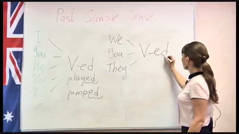 Английский на 5 Урок 2. Тема The Past Simple Tense . Часть 2.