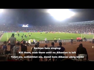 Serbia vs Albania - UEFA decision: Say YES to Racism