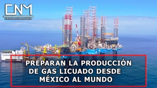 Primera planta de licuefacción flotante en México concluye para su exportación, New Fortress Energy