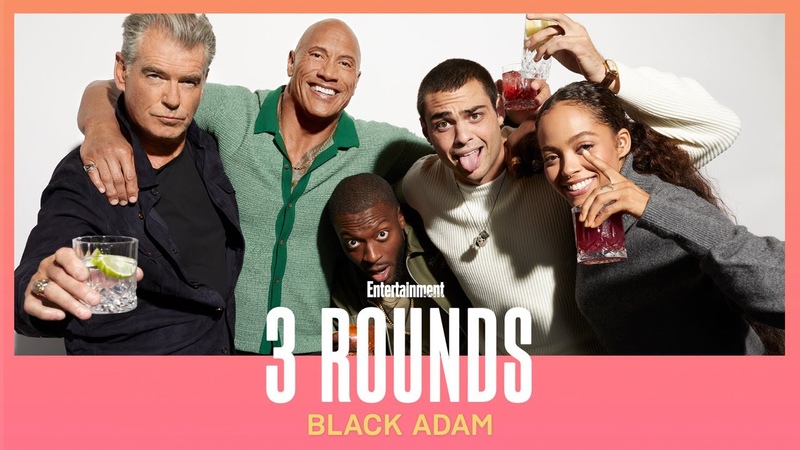 Three Rounds with Dwayne Johnson and the Cast of Black Adam, Entertainment