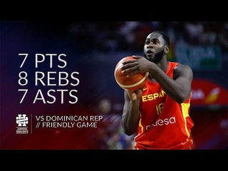 Usman Garuba 7 pts 8 rebs 7 asts vs Dominican Republic Friendly Game