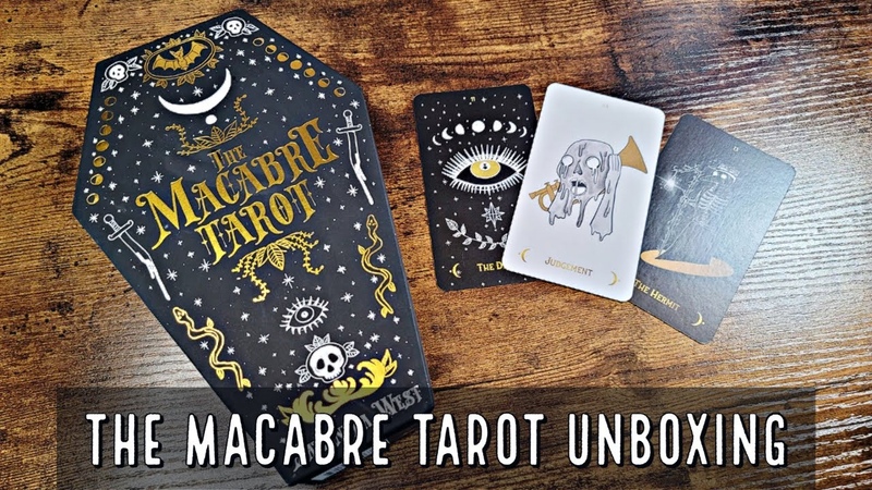 The Macabre Tarot, Unboxing and Flip