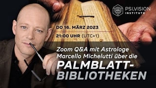 Die Palmblattbibliotheken: Gespräch mit Astrologe Marcello Michelutti ( Q&A Series)