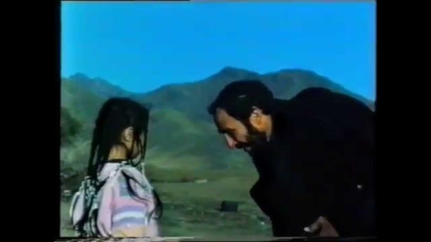 Romantic scene. The film