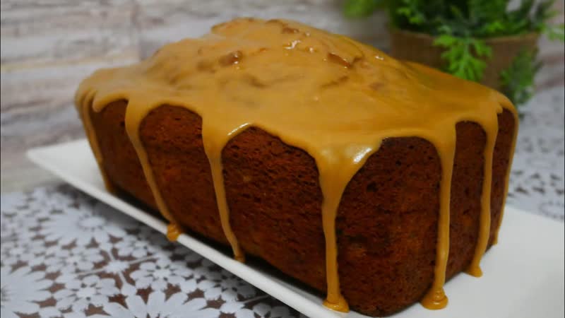 Банановый кекс с клюквой и ароматом и вкусный рецепт кекса.