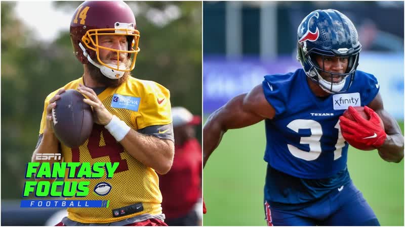 Washington Football Team Houston Texans 2021 Fantasy Football Outlook, Fantasy Focus