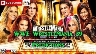WWE WrestleMania 39 Trish Stratus, Lita and Becky Lynch vs. Damage CTRL Predictions WWE 2K22