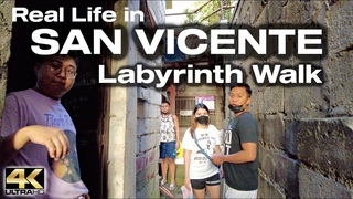 Real PHILIPPINES LIFE in San Vicente Quezon City - Walking Philippines 4K