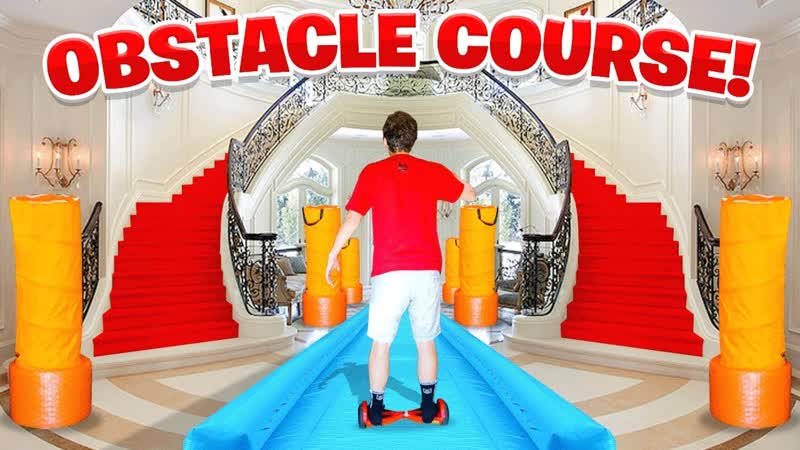 2 HYPE SUPER MANSION OBSTACLE COURSE