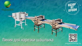 Линия для нарезки шашлыка из свинины, говядины, баранины | Обзор от профи |