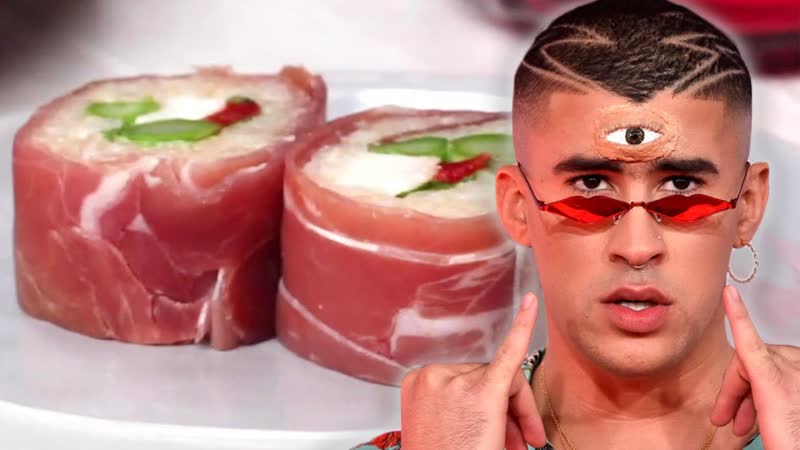 Italian Sushi As Made By Bad Bunny