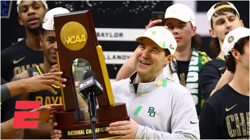 Baylor coach Scott Drew rebuilt the Bears from tragedy to a championship team,