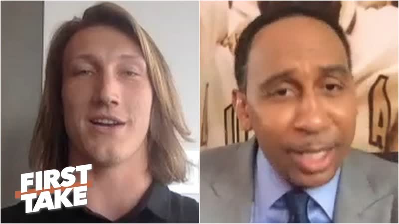 Stephen A. s 1 on 1 interview with Trevor Lawrence before the 2021 NFL Draft, First