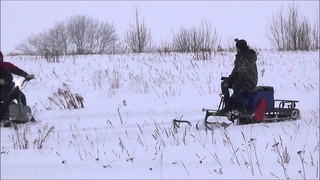 Мотобуксировщик ЛИДЕР, производство Ижтехмаш, г. Ижевск
