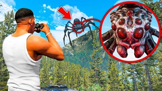 ОХОТА НА УЖАСНОГО ВЕЛИКАНА ПАУКА В ГТА 5! НАШЕЛ ДРЕВНЕГО МОНСТРА ОБЗОР МОДА В GTA 5 МОДЫ MODS ИГРЫ